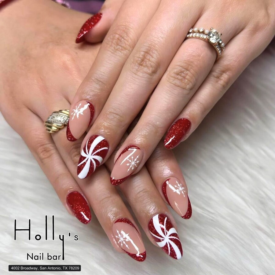 Christmas Nails Ideas at Holly's Nail Bar & Spa